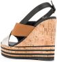 Hogan crossover strap sandals Brown - Thumbnail 3