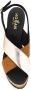 Hogan crossover strap sandals Brown - Thumbnail 4