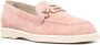 Hogan Deconstructed H642 suede loafers Pink - Thumbnail 2