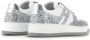 Hogan glitter-embellished leather sneakers Grey - Thumbnail 3