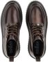 Hogan H-Stripe lace-up leather boots Brown - Thumbnail 5