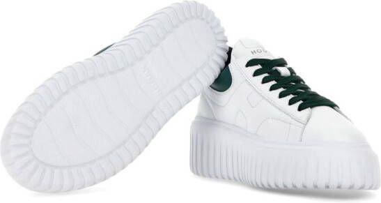 Hogan H-Stripes leather low-top sneakers White