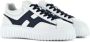 Hogan H-Stripes leather sneakers White - Thumbnail 2