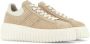 Hogan H-Stripes logo-perforated leather sneakers Neutrals - Thumbnail 2