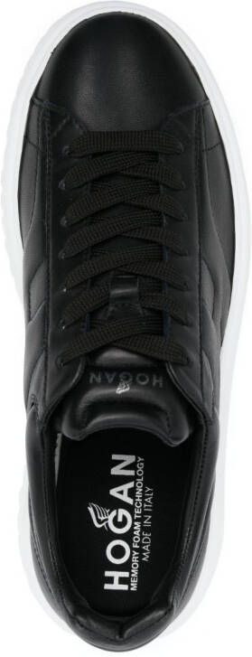 Hogan H-Stripes low-top sneakers Black