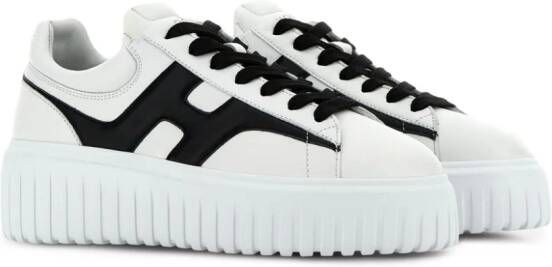 Hogan H-Stripes plataform sneakers White