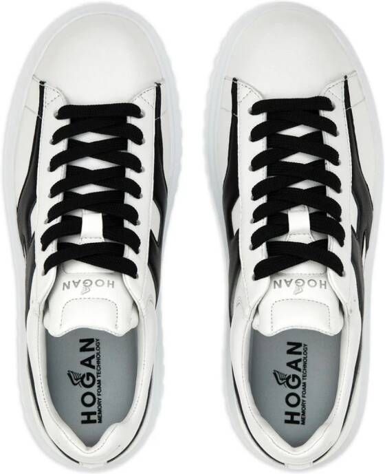 Hogan H-Stripes plataform sneakers White