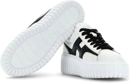 Hogan H-Stripes plataform sneakers White