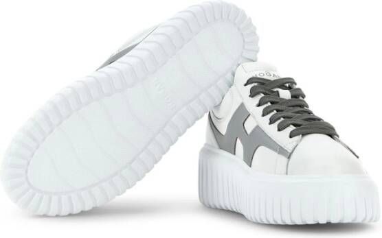 Hogan H-Stripes platform sneakers White
