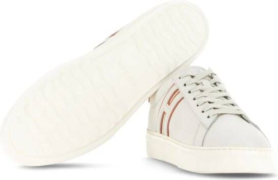 Hogan H365 leather low-top sneakers Neutrals