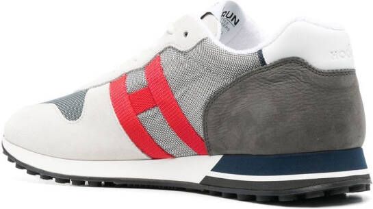 Hogan H383 colour-block sneakers Grey