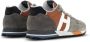 Hogan H383 panelled leather sneakers Brown - Thumbnail 3