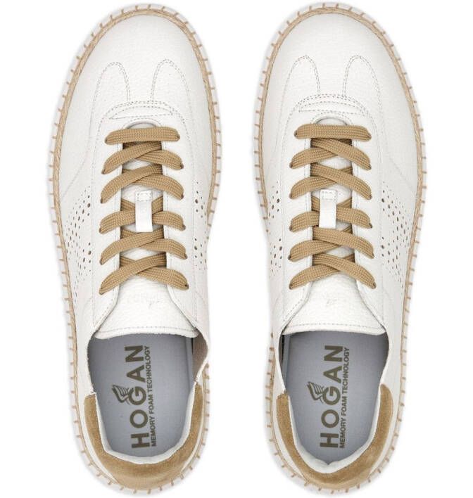 Hogan H420 leather sneakers White
