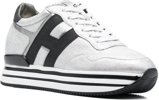Hogan H483 low-top sneakers Silver