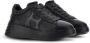 Hogan H562 panelled lace-up sneakers Black - Thumbnail 2