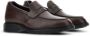 Hogan H576 leather loafers Brown - Thumbnail 2
