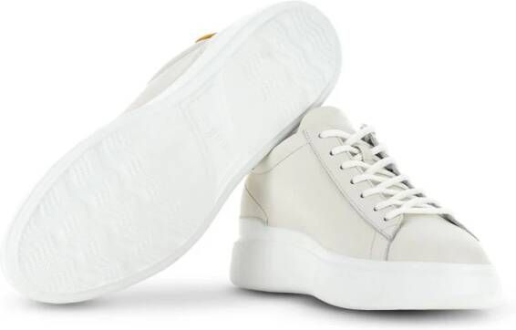 Hogan H580 leather lace-up sneakers Neutrals