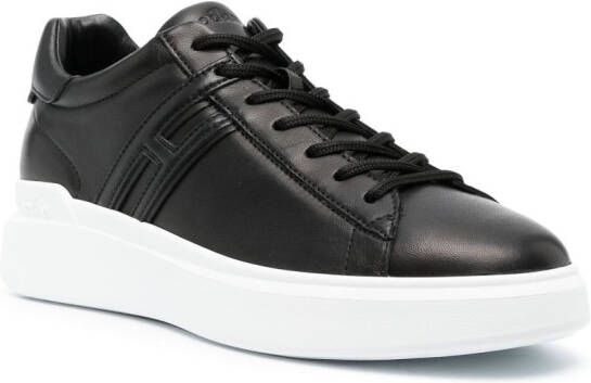 Hogan H580 leather sneakers Black