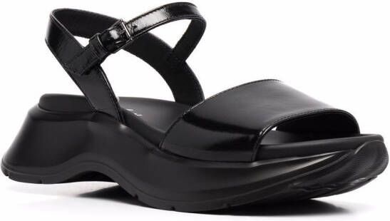 Hogan H585 chunky-sole sandals Black