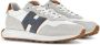 Hogan H601 lace-up suede sneakers Grey - Thumbnail 2