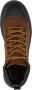 Hogan H619 lace-up leather boots Brown - Thumbnail 4
