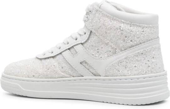 Hogan H630 glitter sneakers White