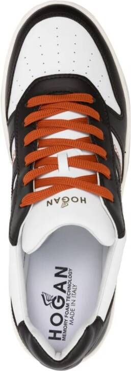 Hogan H630 leather sneakers Brown