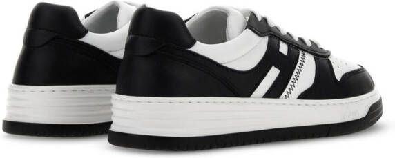 Hogan H630 perforated low-top sneakers Black