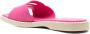 Hogan H638 flat leather sandals Pink - Thumbnail 3