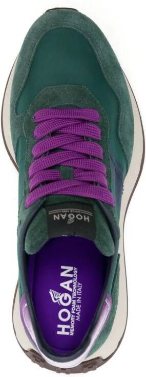 Hogan H641 lace-up sneakers Green