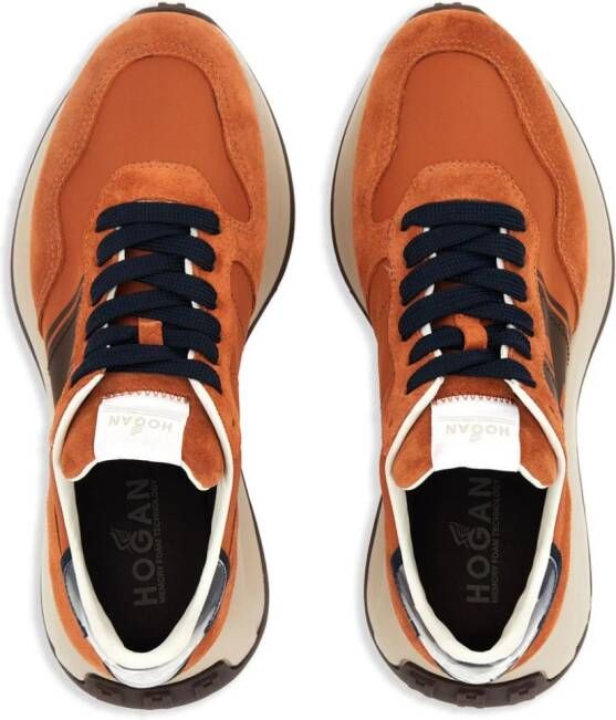 Hogan H641 low-top sneakers Orange