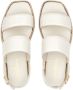 Hogan H660 leather sandals White - Thumbnail 4