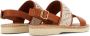 Hogan H660 woven leather sandals Brown - Thumbnail 3