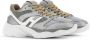 Hogan H665 panelled chunky sneakers Silver - Thumbnail 2