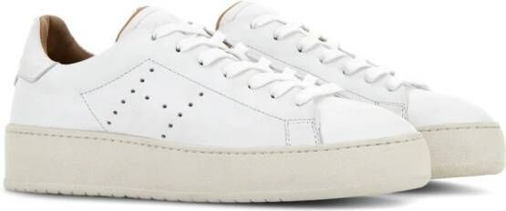 Hogan H672 lace-up leather sneakers White
