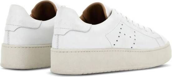 Hogan H672 lace-up leather sneakers White