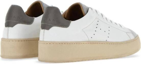 Hogan H672 lace-up leather sneakers White