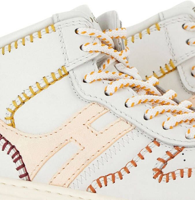 Hogan high-top lace-up sneakers Neutrals