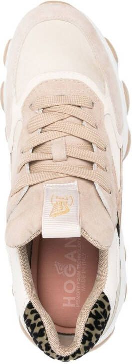 Hogan Hyperactive chunky panelled sneakers Neutrals