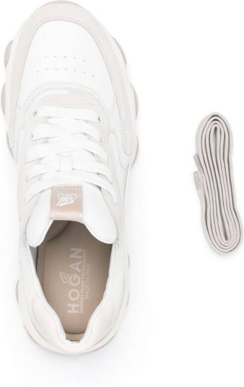 Hogan Hyperactive lace-up leather sneakers White