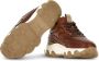 Hogan Hyperactive panelled leather sneakers Brown - Thumbnail 5