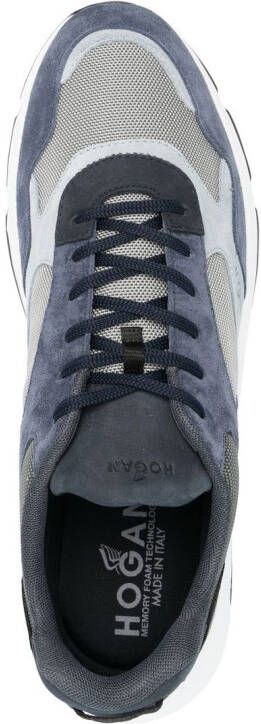 Hogan Hyperlight colour-block sneakers Blue
