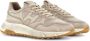 Hogan Hyperlight distressed leather sneakers Neutrals - Thumbnail 2