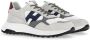 Hogan Hyperlight panelled leather sneakers Grey - Thumbnail 2