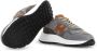 Hogan Hyperlight panelled leather sneakers Grey - Thumbnail 4