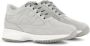 Hogan Interactive crystal-embellished sneakers Grey - Thumbnail 2