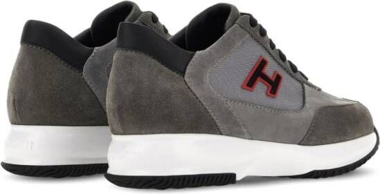 Hogan Interactive H suede sneakers Grey