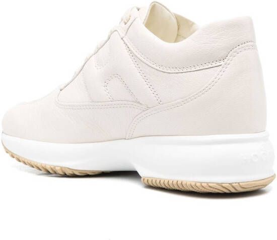 Hogan Interactive lace-up sneakers Neutrals