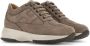 Hogan Interactive lace-up suede sneakers Brown - Thumbnail 2
