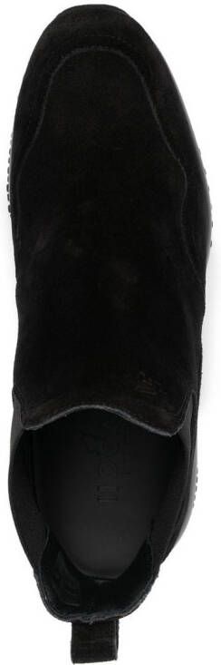 Hogan Interactive leather chelsea boots Black
